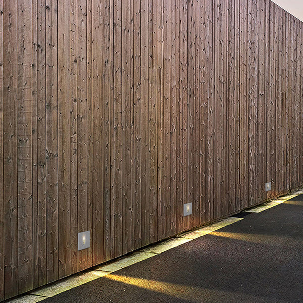 Simple Outdoor Landscape Embedded Corner Light Waterproof Dustproof Step Lights