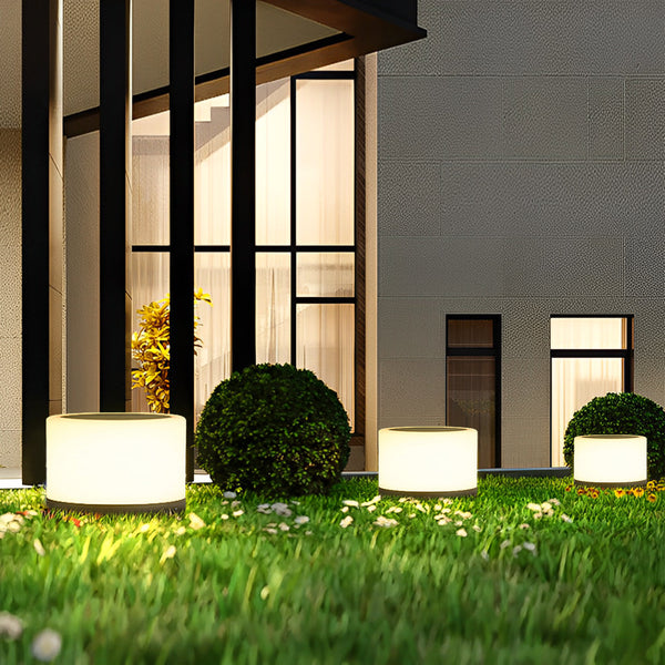 Nordic Minimalist Solar Outdoor Courtyard Waterproof Led Landscape Decorative Lamp