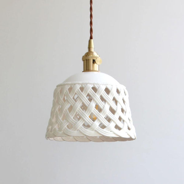 Openwork Ceramic Lamp