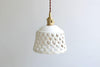 Openwork Ceramic Lamp