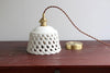 Openwork Ceramic Lamp