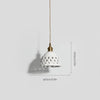 Openwork Ceramic Lamp