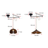 Wood Swing Arm Modern Chandelier Li002610