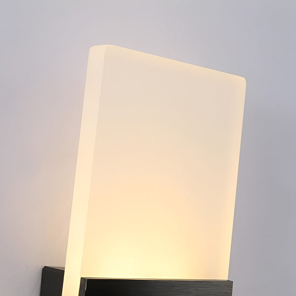 Rectangular Acrylic 6W Modern Wall Lamp