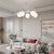 Tulips Flowers Led Milky White Chandelier Li002603