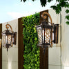 Retro Pattern Outdoor Wall Lamp Ha083047