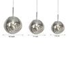 Irregular Glass Ball Pendant Light Li002796