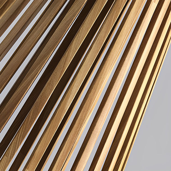 Portable Wood Led Garden Lights Ha076289