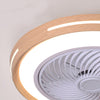 Round Ultra Thin Mute Led Bladeless Ceiling Fan