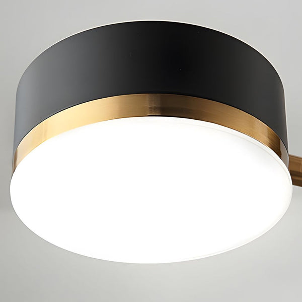Modern 4 6 8 Light Led Dimmable Sputnik Chandelier