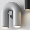 Rotatable U Shaped Wall Sconce Ha098589