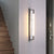 19 68 Acrylic Tube 1 Light Led Wall Lights Indoor Black Gold Chrome Base