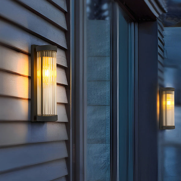 Glass Waterproof Led Solar Wall Lamp Li002312