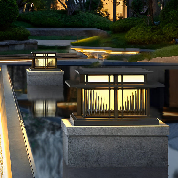 Ip65 Solar Post Caps Lights Ha076039
