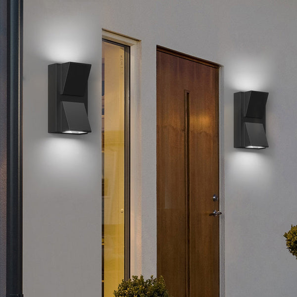 Rectangular Up And Down Wall Lights Ha098342