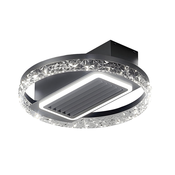 19 7 In Nordic 6 Speeds Bladeless Ceiling Fan With Led Light Remote Control
