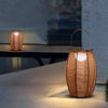 Rattan Lantern Shaped Outdoor Floor Lamp Li002033
