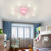 Stars Creative Balls 3 Step Dimming Modern Ceiling Fans