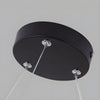 Round Ring Hanging Profile Light Suspended Office Led Pendant Light For Gyms