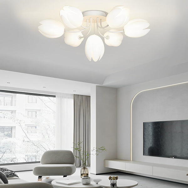 Tulips Flowers Chandelier Ha084567
