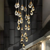 Spiral Duplex Staircase Chandelier Ha085019