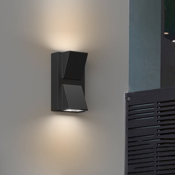Rectangular Up And Down Wall Lights Ha098342