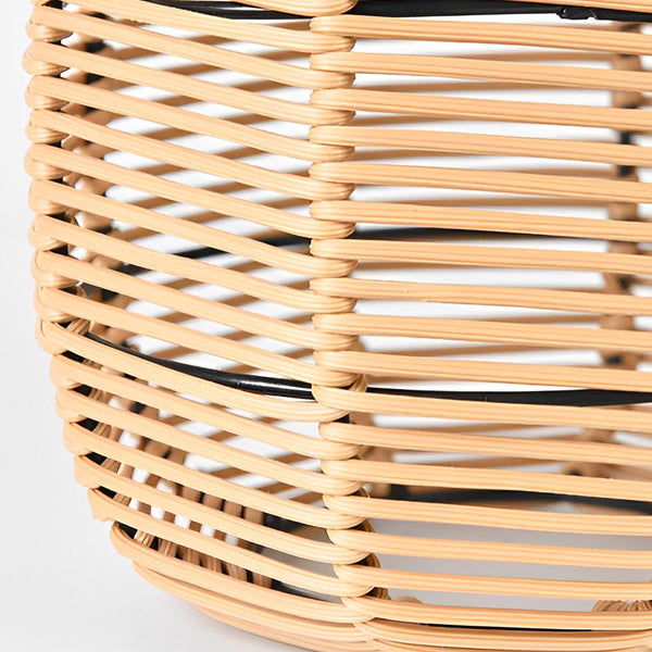 Rattan Lantern Solar Garden Lights Ha077154
