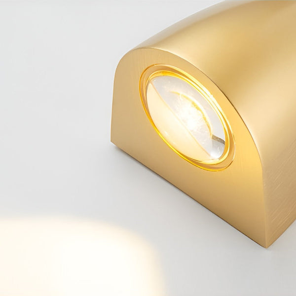 Electroplated Metal Led Up And Down Lights