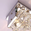 Creative Crystal Three Color Light Led Modern Wall Sconce Lighting Wall Lamp