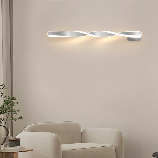 Spiral Long Strip Wall Sconce Lighting Ha084380