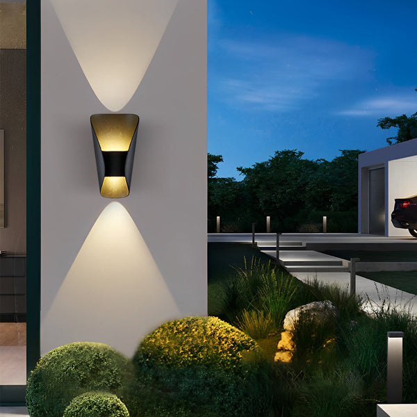 Unique Creative Up And Down Lights Outdoor Wall Lights Waterproof Wall Sconces Wall Lamp