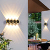 Led Up And Down Lights Waterproof Modern Wall Washer Light