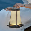 Square Portable Solar Outdoor Lantern Ha085030