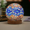Stained Glass Table Lamp Mosaic Led Lamp
