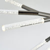 Unique Acrylic Branches Led Minimalist Lines Postmodern Chandelier Lamp