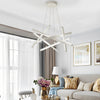 8 Light Modern Led Sputnik Chandelier Stylish Island Lighting For Kitchen Dining Room