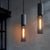 Metal Meshed Black Pendant Lights Li002288