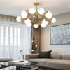 Nordic Chandelier Multicolored Board Art Branch Style Pendant Lights
