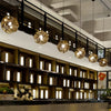 Geometric Round Pendant Light Li001974