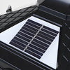 Retro Pavilion Shape Solar Powered Fence Post Light Ha080207