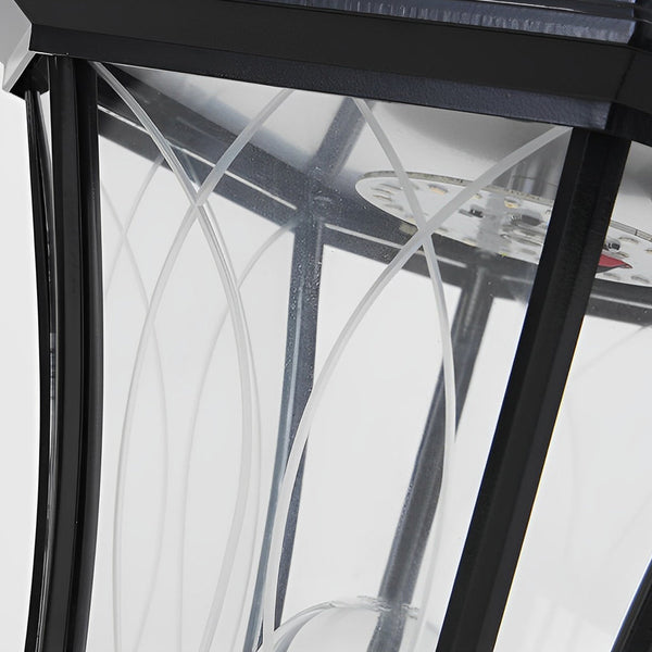 Vintage Retro Solar Fence Light Ha084360