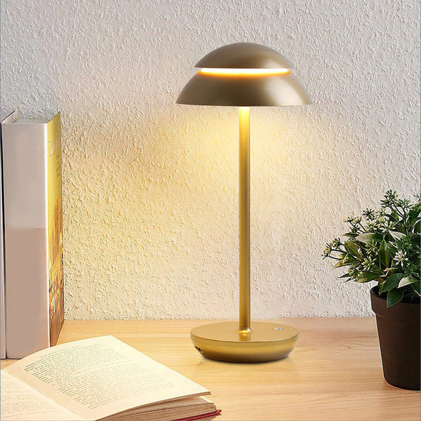 Modern Double Dome Led Accent Table Lamp Touch On Off