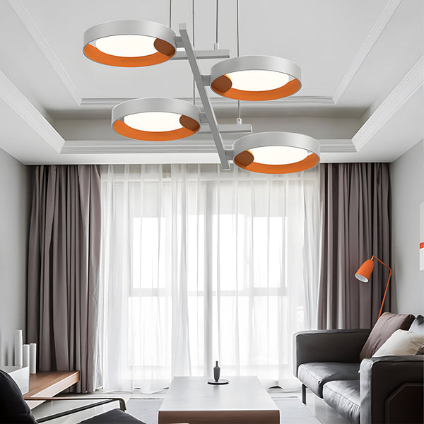 Light Guide Ring 1 2 3 4 9 Light Chandelier