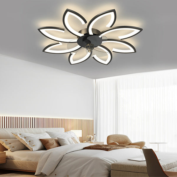Flower Led Modern Ceiling Fan Li002102