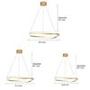 Creative Rings Luxury Nordic Chandelier Ha098950