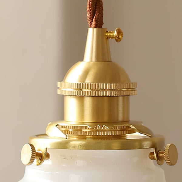 1970 Floral Pendant Light