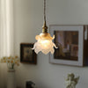 1970 Floral Pendant Light