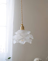 1970 Floral Pendant Light