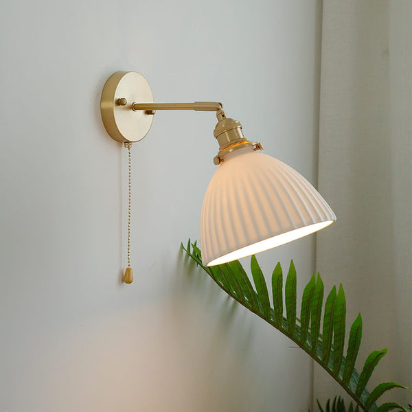 1991 Retro Ceramic Wall Lamp