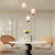 Glass Moleculars Led Chandelier Ha098867